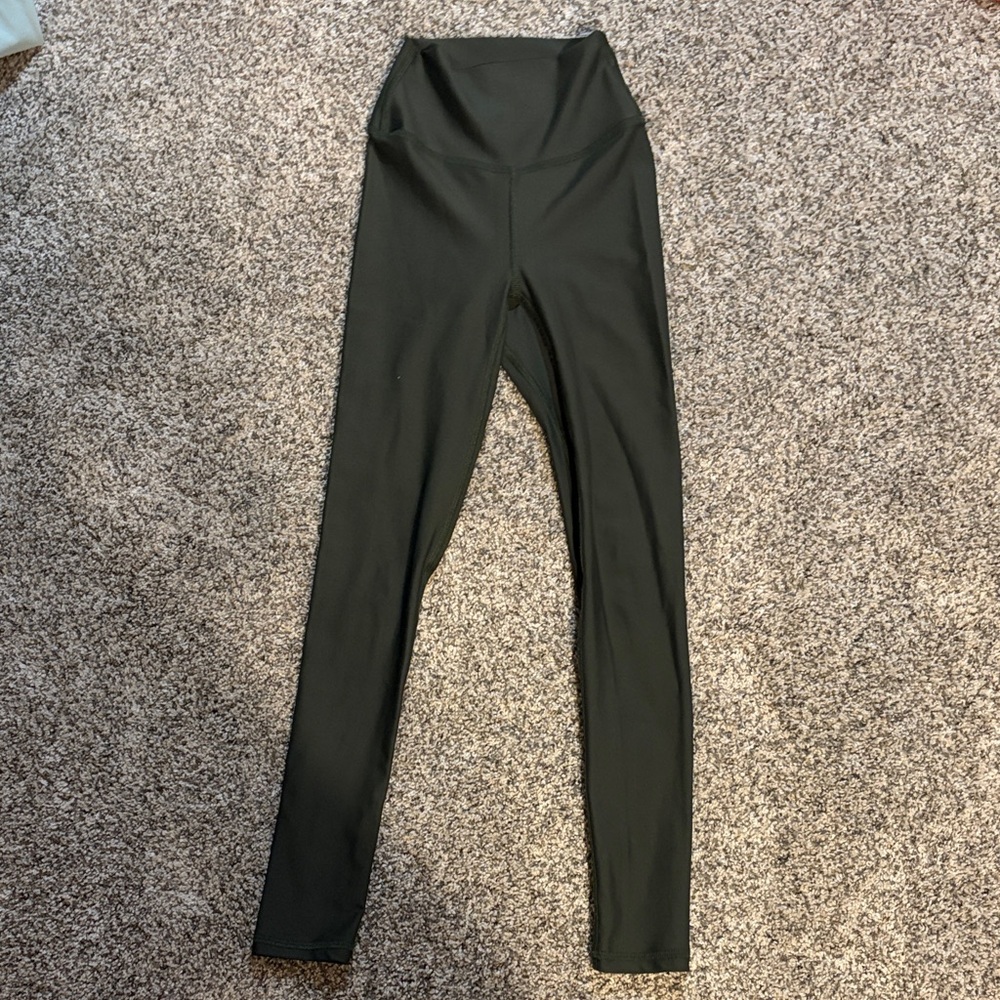Five brand, High-Waisted dark green leggings